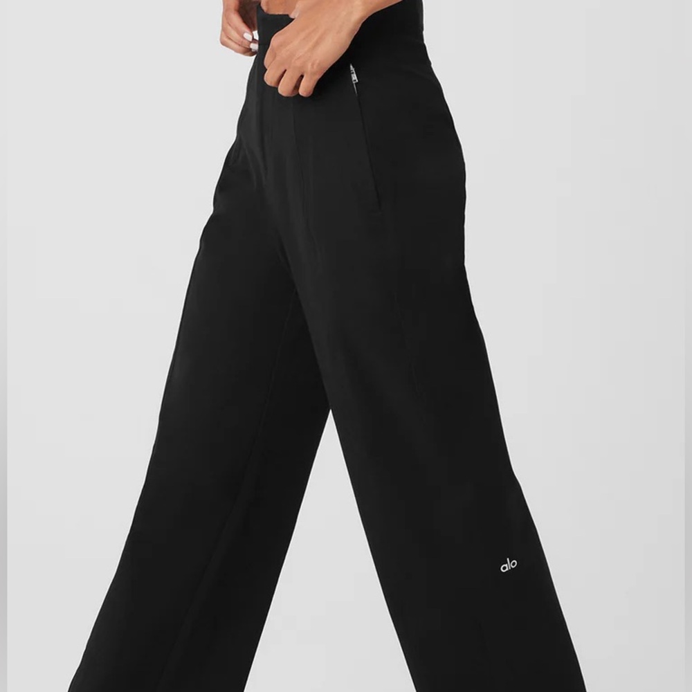 Alo High-Waist On Point Moto Trouser